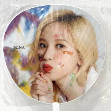 트와이스 미나 부채 팬페어