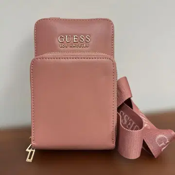 컨디션 최상 GUESS 핑크 숄더백 여성용