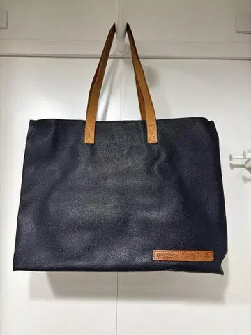오로비안코 orobianco 토트백 가죽 네이비