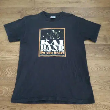 [레어] kai band 2001 made in USA 티셔츠 카이 밴드