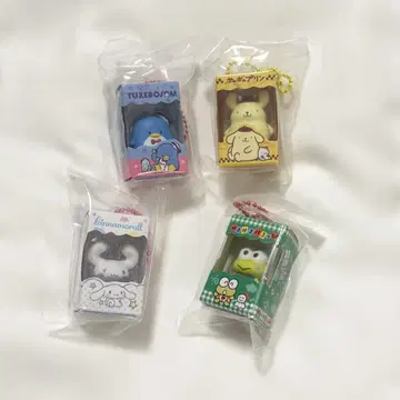 산리오 캐릭터즈 초콜릿 박스 4종 세트