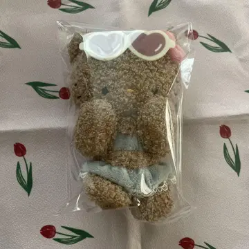 AS KNOW AS plus 일광욕 헬로키티 콜라보 볼 체인 마스코트