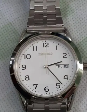 SEIKO 아날로그 손목시계 스테인리스