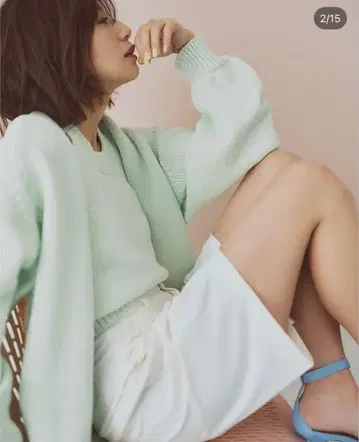 forme 화이트 숏 팬츠 사이즈 0