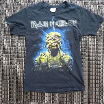 중고 밴드 티셔츠 IRON MAIDEN Hanes 블랙