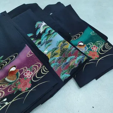 수제 리메이크 검은색 끈