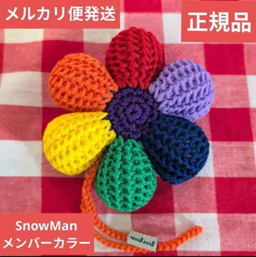 SnowMan 무카이 코지 멤버 컬러 꽃 체인 태국 goodgoods