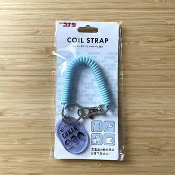 명탐정 코난 코일 스트랩 락커풍 아크릴 참
