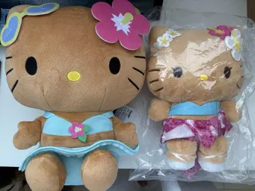 새상품 일광화상 헬로키티 봉제 인형 세트