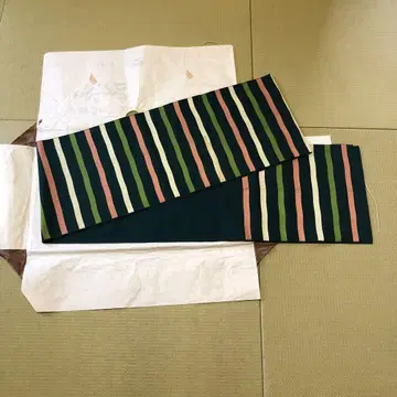 키라 일본풍 패턴 스트라이프 오비
