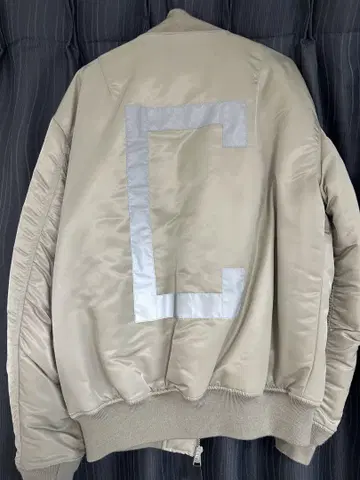 CHALLENGE BRIGADE MA-1 자켓 M 베이지