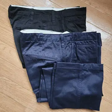 UNIQLO 치노 팬츠 2색 세트 허리 85cm