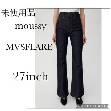 [미사용품] MOUSSY MVS FLARE 원워시 27인치