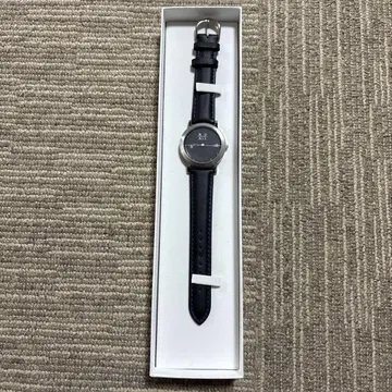 더 콘란 숍 블랙 레더 시계