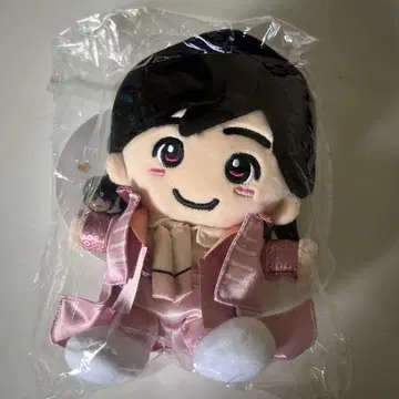 미치에다 슌스케 나니와단시 인형 마스코트 핑크 약 20cm