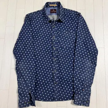 scotch&soda 도트 워크 셔츠 긴팔