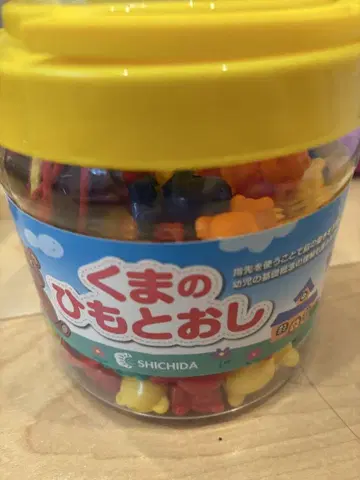 곰 끈 끼우기 SHICHIDA