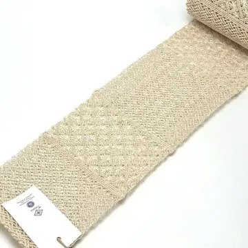 아바카 반폭 띠 M+abaca 망대 무늬에 꽃 연결 여름 단옷 6542