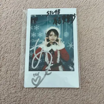 STU48 미네기 아리사 친필 사인 체키 원찬 갈라폰