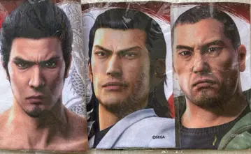 용과 같이 타월 키류 이치마, 긴잔 아키라, 사에지마 타카