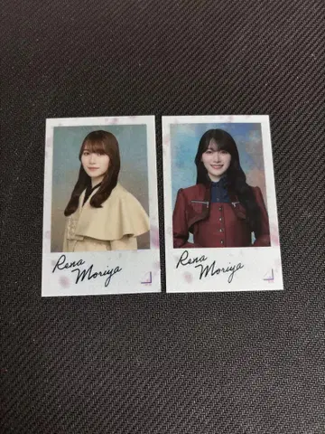 사쿠라자카46 모리야 레이나 클리어 스티커 2매