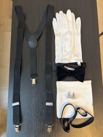 결혼식 신랑용 액세서리 세트 (6점)