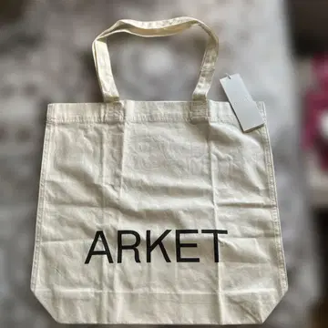 ARKET 아이보리 토트백