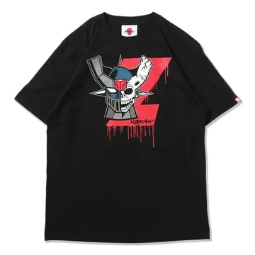 펑크드렁커스 마징가Z 마신 티셔츠 검정 PUNK DRUNKERS