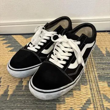 VANS 올드스쿨 울트라쿠시 블랙 x 화이트 28.0cm