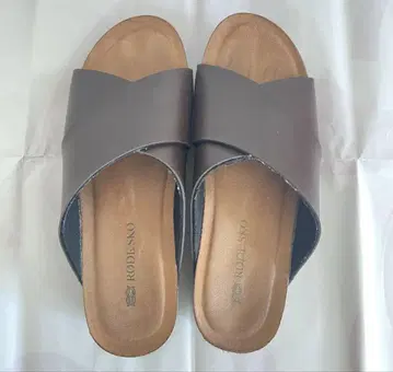 RODESKO 브라운 샌들 통굽 38 24.0cm