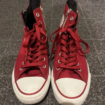 CONVERSE 하이컷 스니커즈 올스타 지퍼 25.5cm