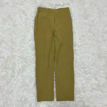 ASHY ROVE 팬츠 머스타드 센터 프레스 스트레치 예쁜 스타일