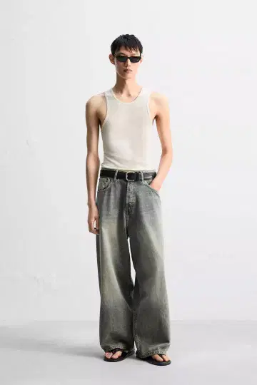 ZARA 엑스트라(슈퍼) 바기 핏 진 34