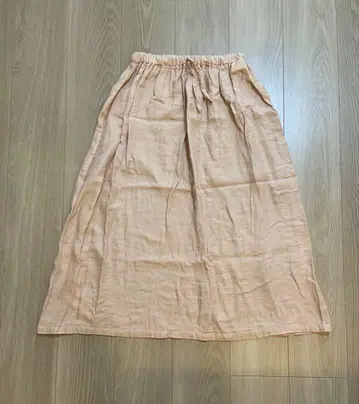 군언당  시마네 은광  스커트  어두운 핑크