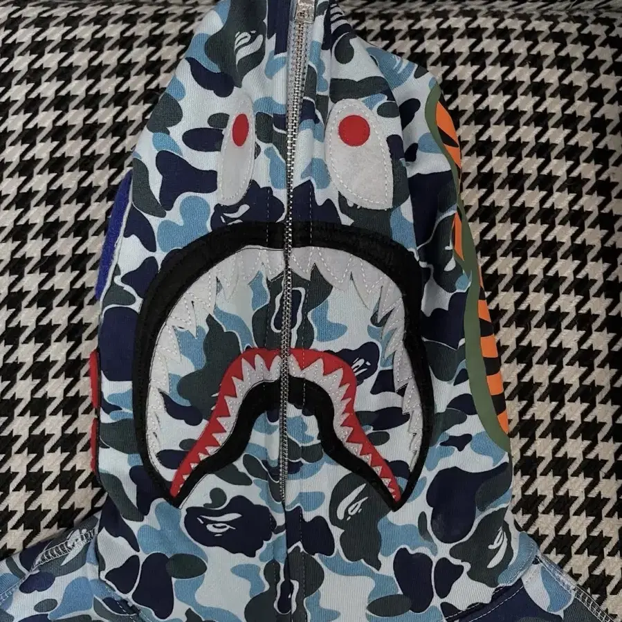 IAB Studio x Obey Ikon Extra Heavy Zip-Up Hoodie Gray