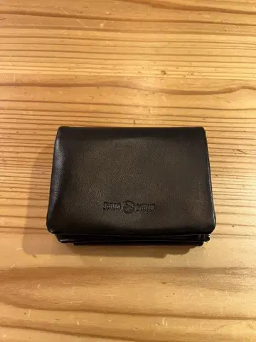 수제 가죽 지갑 삼각 접이식