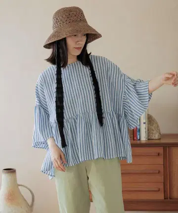 니코앤드 컴포트 리 와이드 블라우스