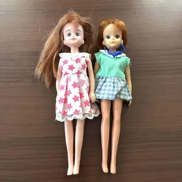 리카짱 인형 2개 세트 장난감