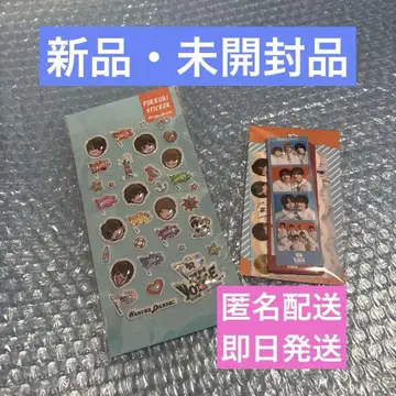 나니와 남자 포토 카드 세트 푹신한 스티커