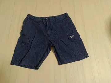 다크 블루 카고 쇼트 팬츠