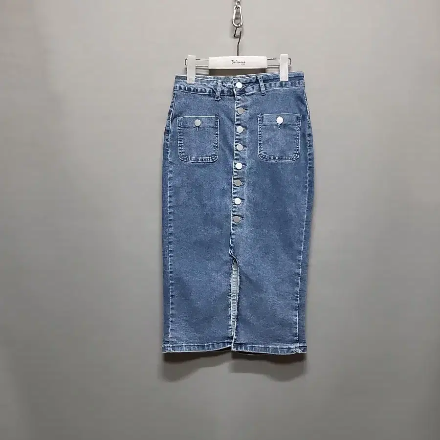 Enzo Blues Witty Check Flare Skirt Blue Green blue green on