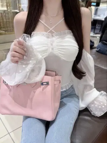 루미곤 멜로우 하트 튤 탑