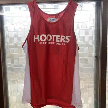 HOOTERS 탱크톱 XL 양면 프린트