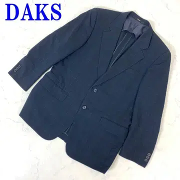 DAKS 테일러드 재킷 네이비 폴리에스터 얇은 소재 L 사이즈 C2276