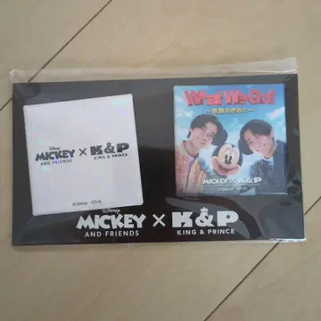 King & Prince 킹프리 미키&프렌즈 자켓 캔뱃지