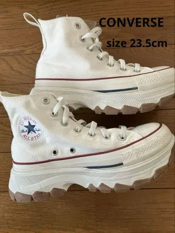 CONVERSE ALL STAR 통굽 하이컷 스니커즈 23.5cm