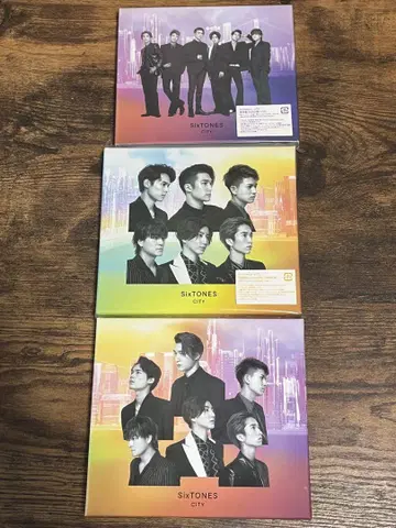 SixTONES 앨범 CITY 3 세트