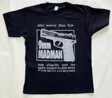 TERROR WORLDWIDE 테러 월드와이드 9mm L 사이즈 셔츠