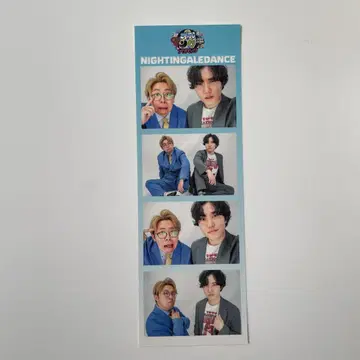 올 만게키 4컷 포토 스티커 나이팅게일 댄스 콤비 1매