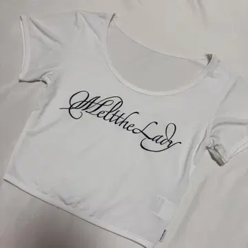 melt the lady logo tight T-shirts WH
